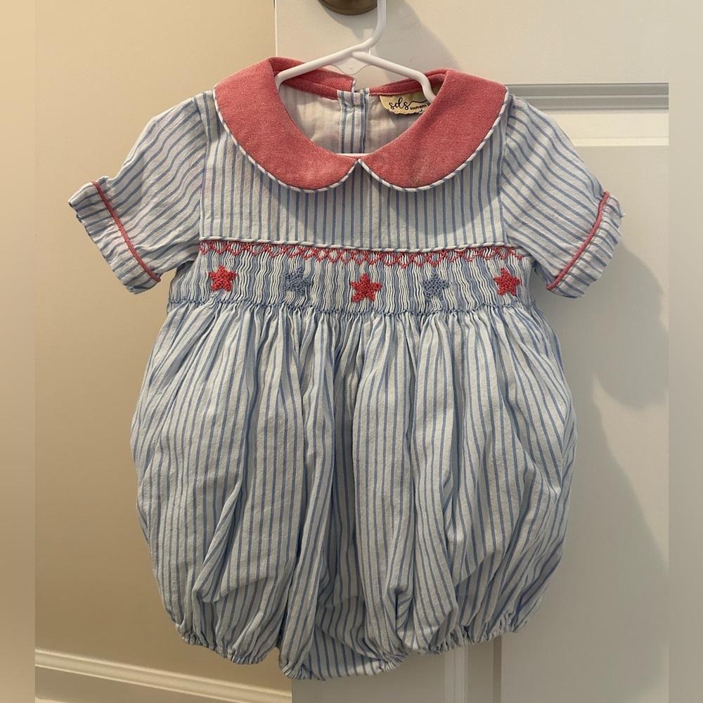 Southern Darlin Smocks starfish bubble